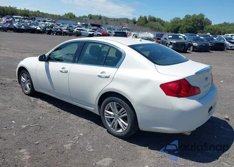 2012 Infiniti G25X z USA, uszkodzony, nr VIN JN1DV6AR3CM860915